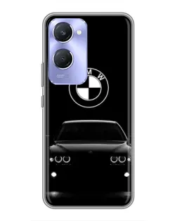 Чехол для Vivo Y36c с картинкой «BMW — взгляд из темноты»