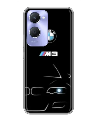 Чехол для Vivo Y36c с картинкой «Минималистичный принт BMW M3» Чехол для Vivo Y36c с картинкой «Минималистичный принт BMW M3»