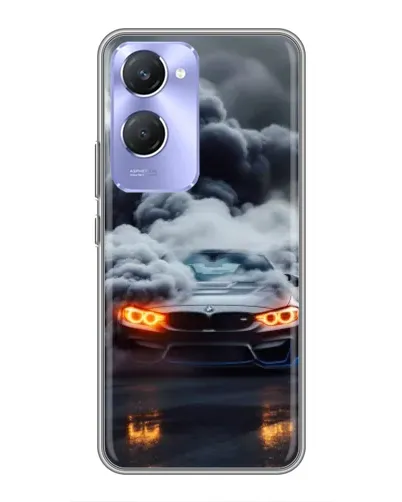 Чехол для Vivo Y36c с картинкой «BMW в дыму» Чехол для Vivo Y36c с картинкой «BMW в дыму»