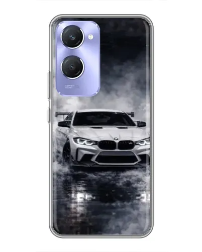 Чехол для Vivo Y36c с картинкой «BMW сквозь туман» Чехол для Vivo Y36c с картинкой «BMW сквозь туман»