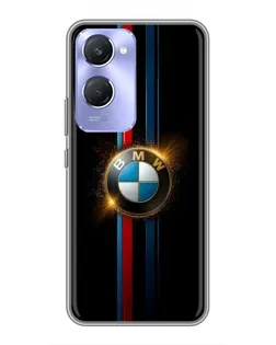Чехол для Vivo Y36c с картинкой «BMW M-Power неон»