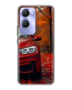 Чехол для Vivo Y36c с картинкой «Осенняя BMW M4»