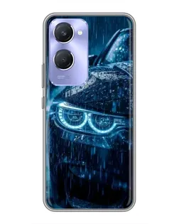 Чохол для Vivo Y36c з картинкою «BMW під дощем»