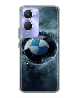 Чохол для Vivo Y36c з картинкою «Логотип BMW — лід»