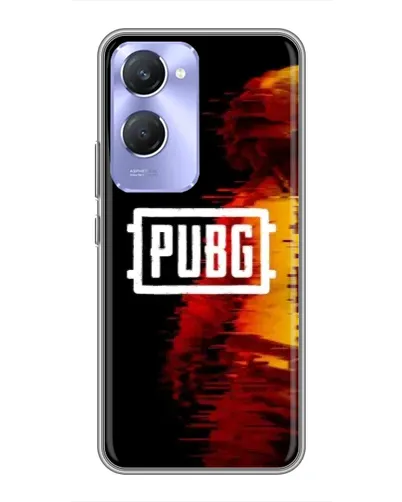 Чехол для Vivo Y36c с картинкой «Яркий логотип PUBG»