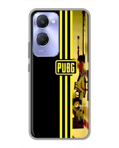 Чехол для Vivo Y36c с картинкой «PUBG — камуфляжный шлем»