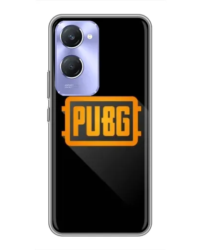 Чехол для Vivo Y36c с картинкой «PUBG — рамка лого»