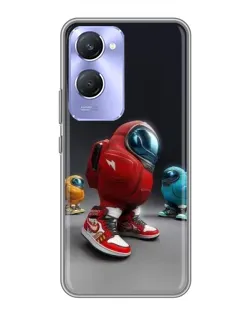 Чохол для Vivo Y36c з картинкою «Among Us — 3D стиль»