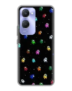 Чохол для Vivo Y36c з картинкою «Екіпаж Among Us»