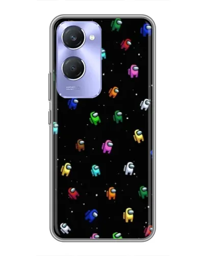 Чехол для Vivo Y36c с картинкой «Экипаж Among Us»