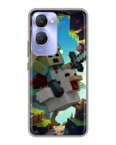 Чехол для Vivo Y36c с картинкой «Стив и гусь»