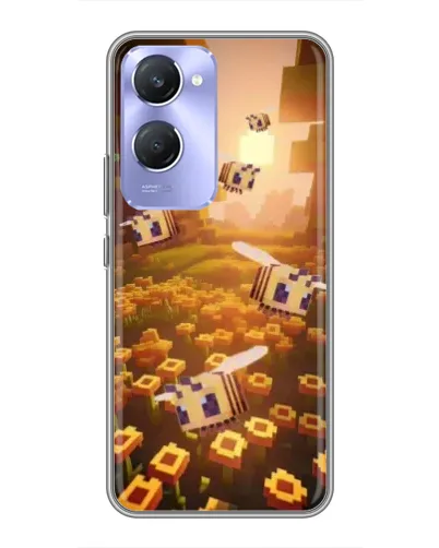 Чехол для Vivo Y36c с картинкой «Поле подсолнухов»