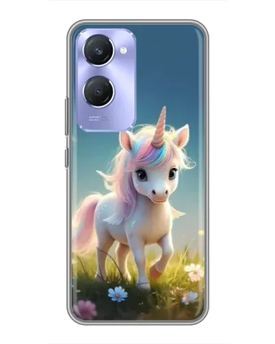 Чехол для Vivo Y36c с картинкой «Единорог на поляне» Чехол для Vivo Y36c с картинкой «Единорог на поляне»