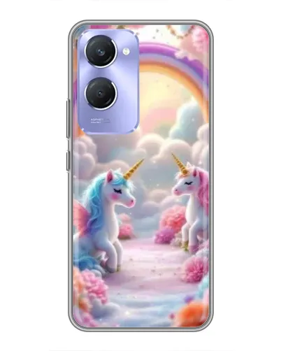 Чехол для Vivo Y36c с картинкой «Радуга и единороги» Чехол для Vivo Y36c с картинкой «Радуга и единороги»