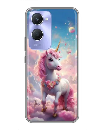 Чехол для Vivo Y36c с картинкой «Единорог среди облаков» Чехол для Vivo Y36c с картинкой «Единорог среди облаков»