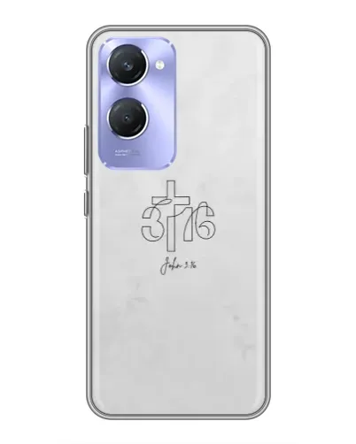 Чехол для Vivo Y36c с картинкой «Иоанна 3:16 Крест» Чехол для Vivo Y36c с картинкой «Иоанна 3:16 Крест»