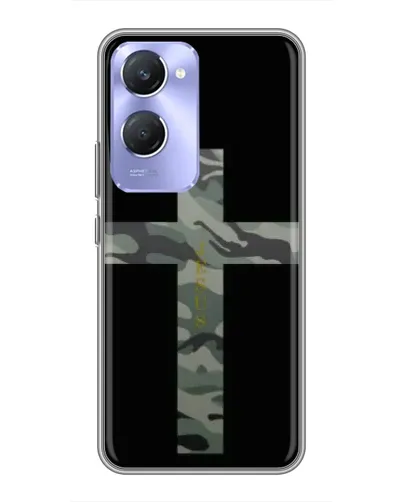 Чехол для Vivo Y36c с картинкой «Милитари Крест» Чехол для Vivo Y36c с картинкой «Милитари Крест»