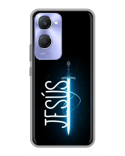 Чехол для Vivo Y36c с картинкой «Меч Духа Jesus» Чехол для Vivo Y36c с картинкой «Меч Духа Jesus»