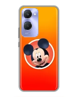 Чехол для Vivo Y36c с картинкой «Mickey в круге»