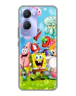 Чохол для Vivo Y36c з картинкою «Губка Боб та друзі» Чохол для Vivo Y36c з картинкою «Губка Боб та друзі»