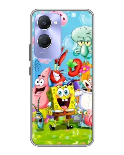 Чехол для Vivo Y36c с картинкой «Губка Боб и друзья» Чехол для Vivo Y36c с картинкой «Губка Боб и друзья»