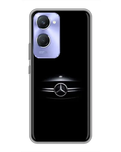 Чехол для Vivo Y36c с картинкой «Mercedes — абстрактные линии»