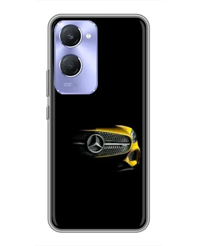 Чехол для Vivo Y36c с картинкой «Mercedes — ретро стиль»