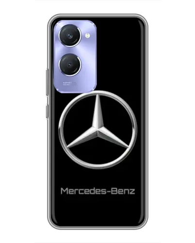 Чехол для Vivo Y36c с картинкой «Mercedes Silver Logo»