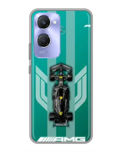 Чехол для Vivo Y36c с картинкой «Mercedes AMG Petronas»