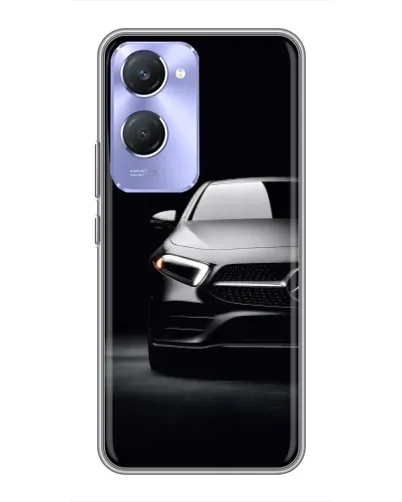 Чехол для Vivo Y36c с картинкой «Свет фар Mercedes»