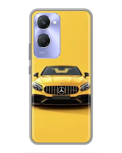 Чехол для Vivo Y36c с картинкой «Желтый Mercedes GT»