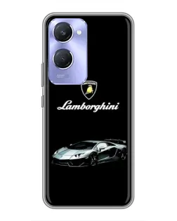 Чехол для Vivo Y36c с картинкой «Логотип Lamborghini классика»