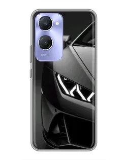 Чехол для Vivo Y36c с картинкой «Lamborghini фары детализация»