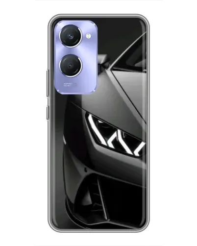 Чехол для Vivo Y36c с картинкой «Lamborghini фары детализация»