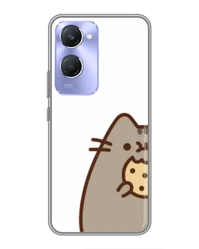 Чехол для Vivo Y36c с картинкой «Пушин с печеньем»