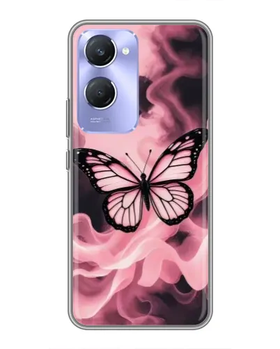 Чехол для Vivo Y36c с картинкой «Бабочка в дыму» Чехол для Vivo Y36c с картинкой «Бабочка в дыму»