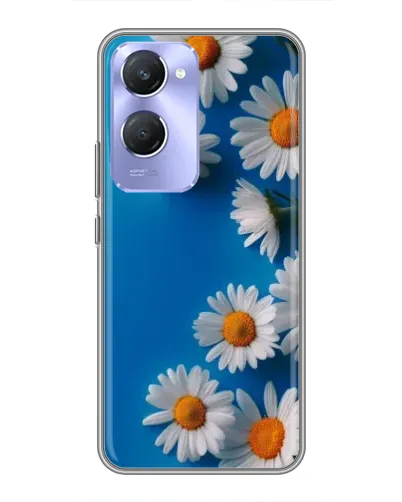 Чехол для Vivo Y36c с картинкой «Белоснежные маргаритки»