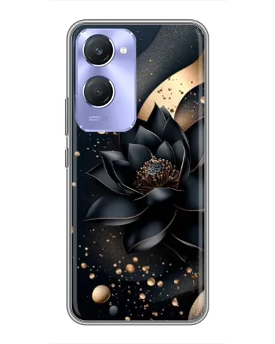 Чехол для Vivo Y36c с картинкой «Черный лотос»