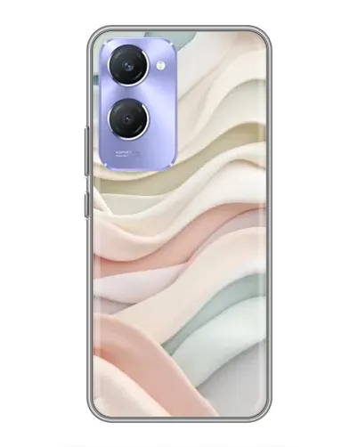 Чехол для Vivo Y36c с картинкой «Пастельные нежные волны» Чехол для Vivo Y36c с картинкой «Пастельные нежные волны»