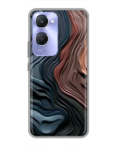 Чехол для Vivo Y36c с картинкой «Цветные волны каньона» Чехол для Vivo Y36c с картинкой «Цветные волны каньона»