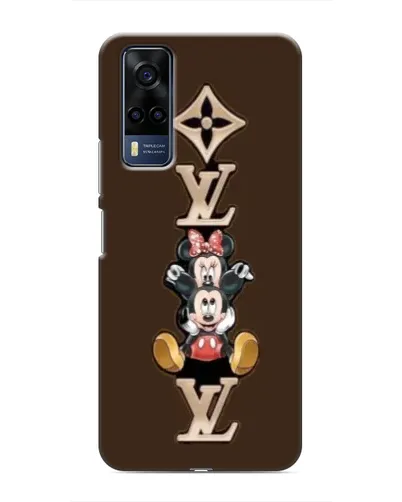 Чехол для Vivo Y51 (2020) с картинкой «LV и Микки Маус» Чехол для Vivo Y51 (2020) с картинкой «LV и Микки Маус»