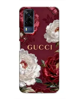 Чохол для Vivo Y51 (2020) з картинкою «Gucci — бордові троянди» Чохол для Vivo Y51 (2020) з картинкою «Gucci — бордові троянди»