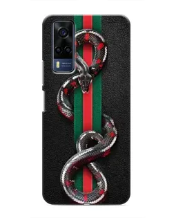 Чохол для Vivo Y51 (2020) з картинкою «Gucci — змія на смузі» Чохол для Vivo Y51 (2020) з картинкою «Gucci — змія на смузі»