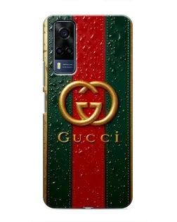 Чохол для Vivo Y51 (2020) з картинкою «Gucci — фірмова смуга та золото» Чохол для Vivo Y51 (2020) з картинкою «Gucci — фірмова смуга та золото»