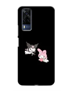 Чехол для Vivo Y51 (2020) с картинкой «My Melody и Kuromi»
