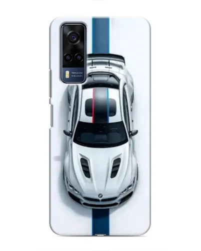 Чехол для Vivo Y51 (2020) с картинкой «Вид сверху — BMW M»
