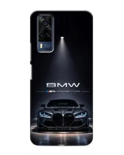 Чехол для Vivo Y51 (2020) с картинкой «BMW сквозь ночной город» Чехол для Vivo Y51 (2020) с картинкой «BMW сквозь ночной город»