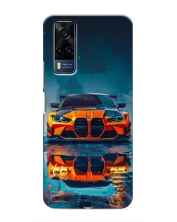 Чехол для Vivo Y51 (2020) с картинкой «BMW — золотая эмблема» Чехол для Vivo Y51 (2020) с картинкой «BMW — золотая эмблема»