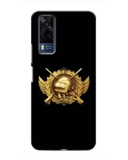 Чехол для Vivo Y51 (2020) с картинкой «PUBG — оранжевый градиент» Чехол для Vivo Y51 (2020) с картинкой «PUBG — оранжевый градиент»
