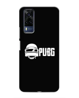 Чехол для Vivo Y51 (2020) с картинкой «PUBG — классический лого»